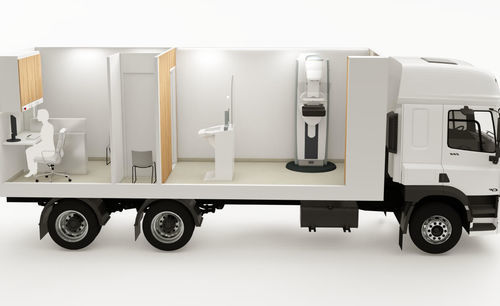 Unità mobile ospedaliera per mammografia - JMP Medical - camion