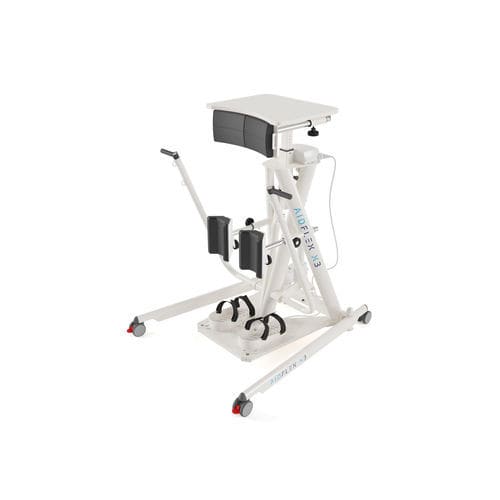 Lettino di statica 3 sezioni - X3 - CAREPATH - ad altezza regolabile / con rotelle / bariatrico