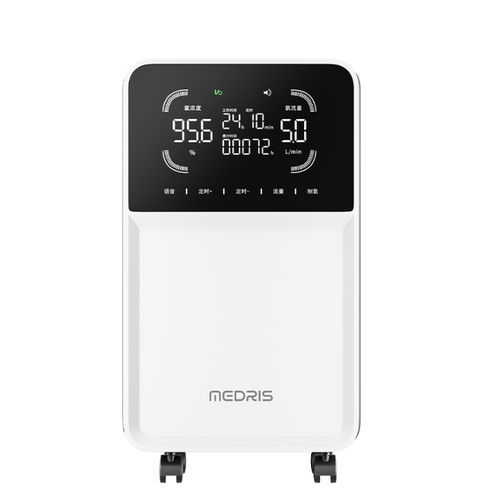 Concentratore di ossigeno per cure domiciliari - Y-513W - MEDRIS Medical Group - medico / con rotelle