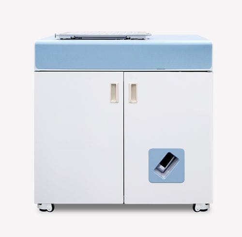 Sistema di confezionamento semiautomatico - DEN Basic - TI-MEDI - manuale / compatto / modulare