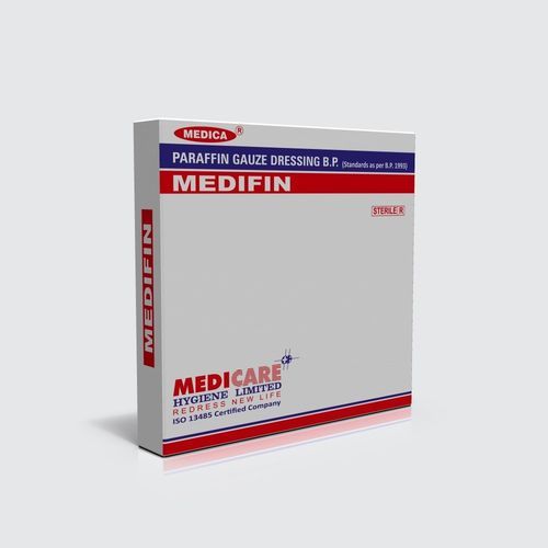 Cerotto di garza - Medifin - Medicare Hygiene Ltd., - non aderente / sterile / traspirante