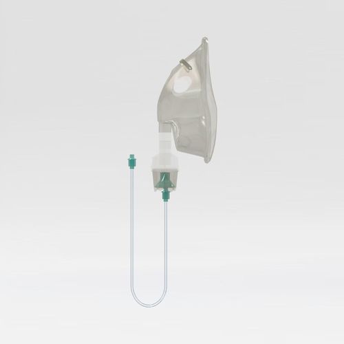 Maschera di nebulizzazione in PVC - Respirex  - Medicare Hygiene Ltd., - monouso / trasparente