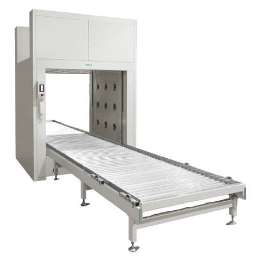 Passa-materiali su misura - AASB06 series - AIRTECH JAPAN, Ltd. - con filtro HEPA / di decontaminazione / con portellone scorrevole verticale