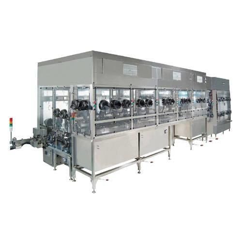 Sistema di barriera ad accesso limitato per industria farmaceutica - バリアシステム（RABS） - AIRTECH JAPAN, Ltd. - per camera bianca