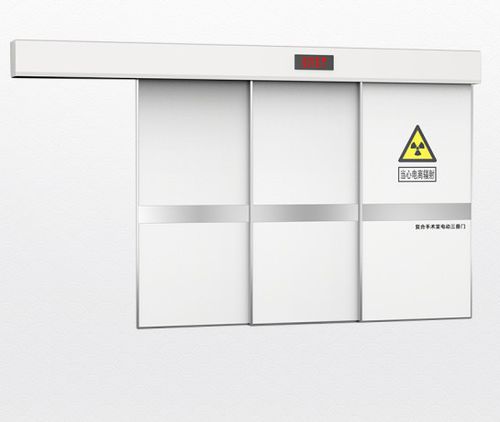Porta di servizio - triple - Shandong Hongxinyu Medical Technology Co., Ltd. - ermetica / a raggi X / per ospedale