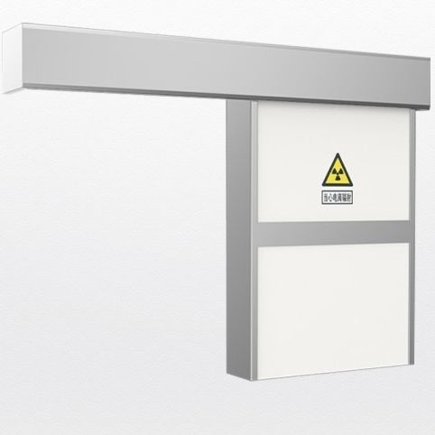 Porta con schermatura - Shandong Hongxinyu Medical Technology Co., Ltd. - per ospedale / per dipartimento di radiologia / battente