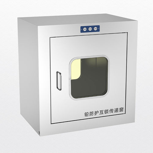 Passa-materiali per camera bianca - Shandong Hongxinyu Medical Technology Co., Ltd. - per medicina nucleare / con schermatura / piombato