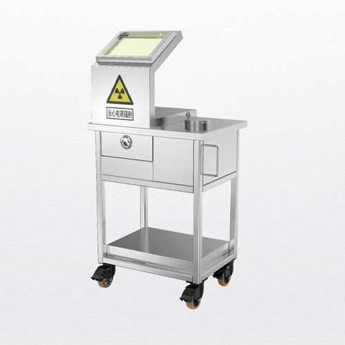 Carrello ospedaliero - Shandong Hongxinyu Medical Technology Co., Ltd. - per radioisotopi / per procedura endovenosa / in acciaio inossidabile