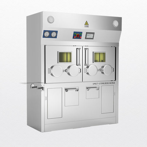 Sistema automatizzato di distribuzione per medicina nucleare - Shandong Hongxinyu Medical Technology Co., Ltd. - per radiofarmacia / con computer / con touch screen