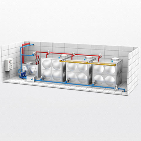 Sistema di trattamento degli effluenti per medicina nucleare - Decay pool system - Shandong Hongxinyu Medical Technology Co., Ltd. - per ospedale / per strutture sanitarie
