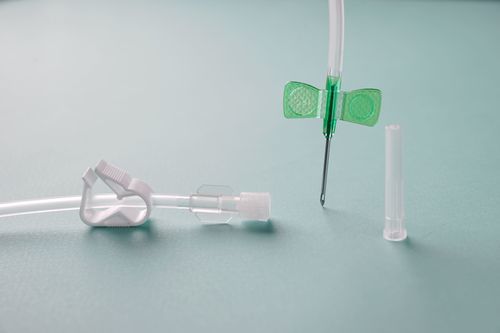 Ago per fistola arterovenosa (FAV) - Browndove Healthcare Private Limited - con alette / sterile / 16G
