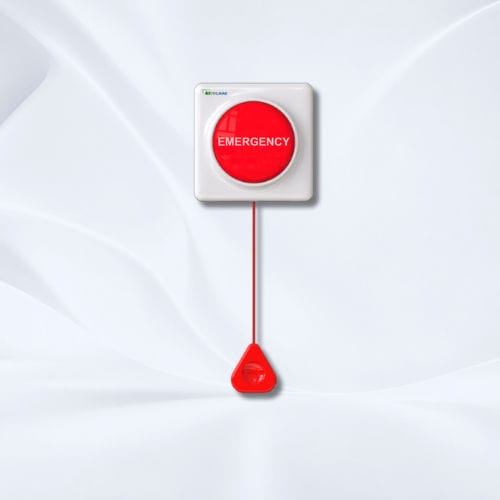 Sistema di chiamata infermiera domotico - PB-E1-AAS - BitCare - pulsanti antipanico / a fune / medico