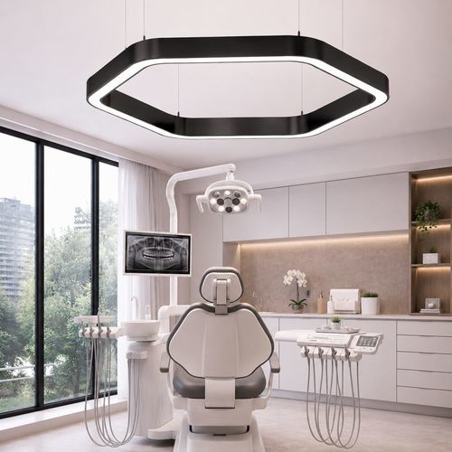Illuminazione da incasso - EVO-MED (marque EVO-LIGHT) - a sospensione / da soffitto / per clinica odontoiatrica