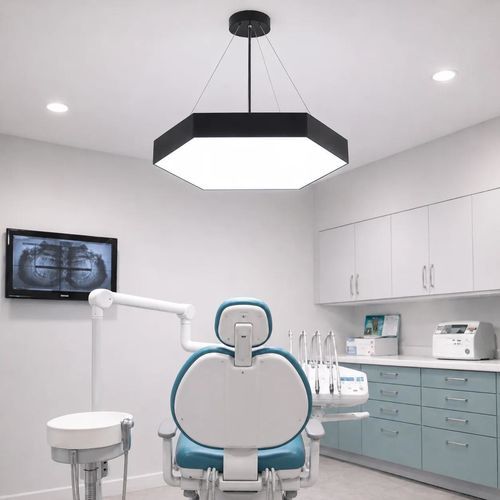 Illuminazione a soffitto - Hexa Disc - EVO-MED (marque EVO-LIGHT) - per clinica odontoiatrica / a LED / omogenea