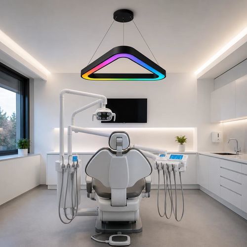 Illuminazione a sospensione - Tria RGB - EVO-MED (marque EVO-LIGHT) - per clinica odontoiatrica / a LED / multifunzione