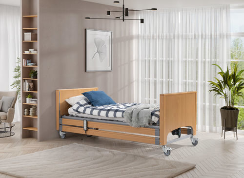 Letto per cure domiciliari - PB 331 - Elbur sp. z o.o. sp.k. - per lungodegenza / elettrico / ad altezza regolabile