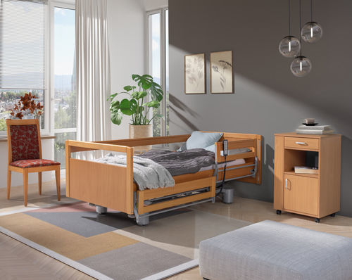 Letto per cure domiciliari - PB 536 - Elbur sp. z o.o. sp.k. - per lungodegenza / elettrico / ad altezza regolabile