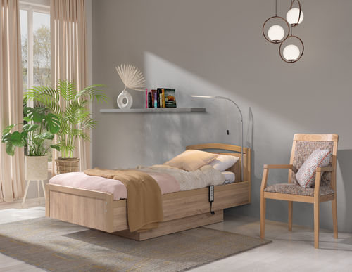 Letto per cure domiciliari - PB 533 - Elbur sp. z o.o. sp.k. - per lungodegenza / elettrico / geriatrico
