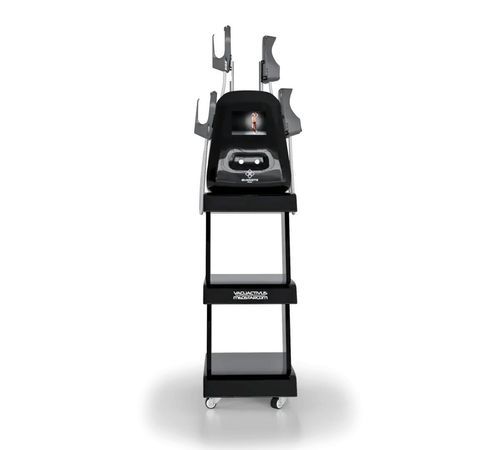 Unità di body contouring tramite elettrostimolazione muscolare (EMS) - Cryonick (Cryonick Wellness Technology Factory; Vacuactivus/Medstarcom) - su carrello