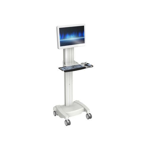 Carrello medico - K-25071-V - S.I.C Entwicklungs- und Vertriebs GmbH - per monitor / elevabile / di trasporto