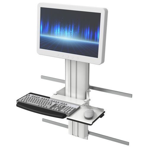 Braccio di supporto ad altezza regolabile - K-25081 - S.I.C Entwicklungs- und Vertriebs GmbH - per monitor / medico / a muro