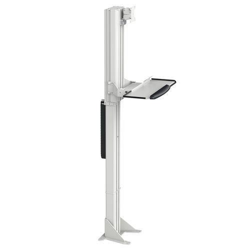 Braccio di supporto ad altezza regolabile - K-25111 - S.I.C Entwicklungs- und Vertriebs GmbH - per monitor / medico / a pavimento
