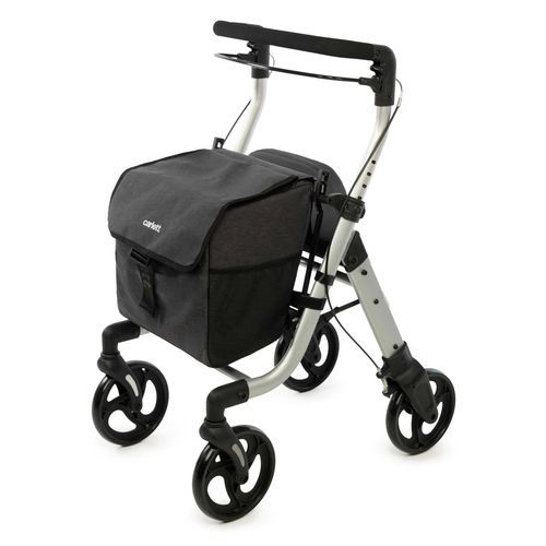 Deambulatore rollator a 4 ruote - Lett Walk - ADEENE INVEST, S.L.U.–CARLETT - telaio in alluminio / con sedile / con cestello