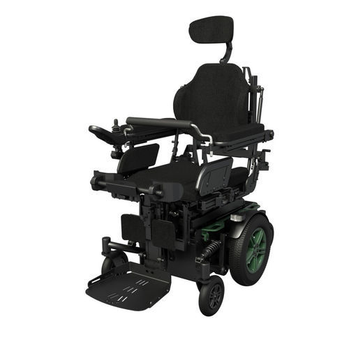 Sedia a rotelle elettrica - Swiss Viva Grand SM - SKS Rehab AG - per disabile / da esterno / da interno