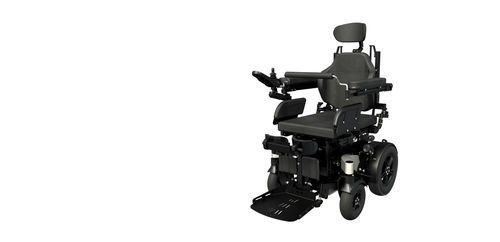 Sedia a rotelle elettrica - Viva Grand S - SKS Rehab AG - da esterno / da interno / ad altezza regolabile
