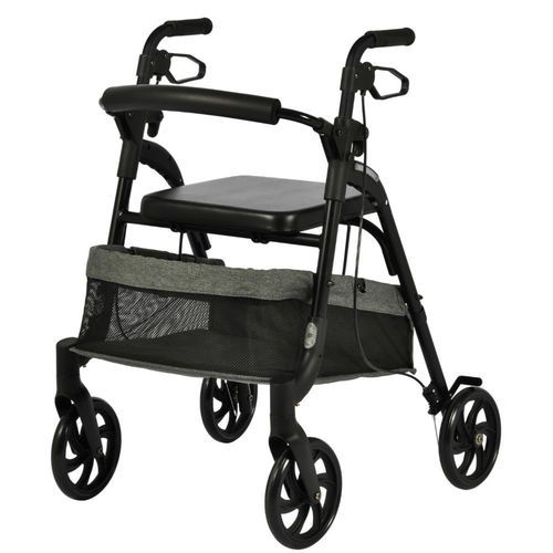 Deambulatore rollator a 4 ruote - 2122 - WALKING STICKS INT. S.L. - per la terza età / telaio in alluminio / con sedile