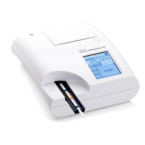 Analizzatore di urina semiautomatico - DocUReader 2 Pro - 77 Elektronika - compatto / con touch screen / con lettore di codici a barre