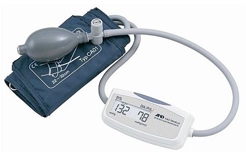 Sfigmomanometro elettronico automatico - UA-704 - A&D Company, Limited - con bracciale adulti
