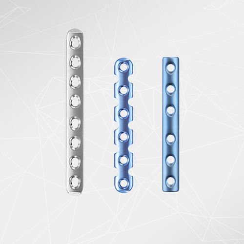 Placca di compressione per piccoli frammenti ossei - LOQTEQ® 3.5 - aap Implantate - bloccata / in metallo