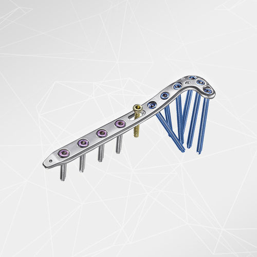 Placca di compressione per tibia - LOQTEQ®3.5 - aap Implantate - prossimale / laterale / bloccata