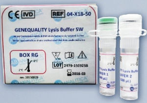 Kit di reagenti in soluzione - 04-X18-50 - AB Analitica  - per campioni di urina / per estrazione di DNA / liquido