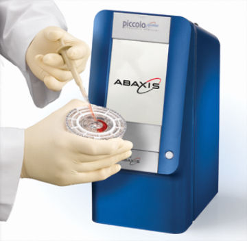 Analizzatore biochimico semiautomatico - Piccolo Xpress® - Abaxis Europe   - compatto / portatile