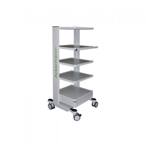 Carrello ospedaliero -  15-1740 - Ackermann Instrumente - per uso generale / per apparecchio / con cassetti