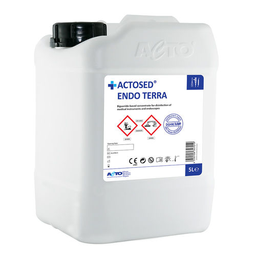 Disinfettante per endoscopi - ACTOSED® ENDO TERRA - Acto   - per strumenti odontoiatrici / liquido / 5000 ml