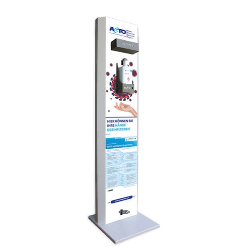 Dispenser igienizzante da terra - Acto   - con azionamento a pedale