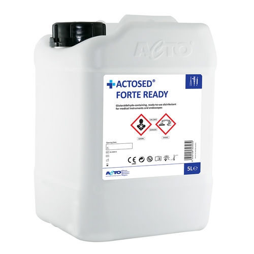 Disinfettante per strumenti chirurgici - ACTOSED® Forte Ready - Acto   - per endoscopi / liquido / 5000 ml