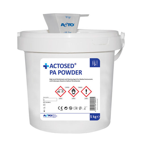 Disinfettante per strumenti chirurgici - ACTOSED® PA  - Acto   - per endoscopi / in polvere / a base di acido peracetico