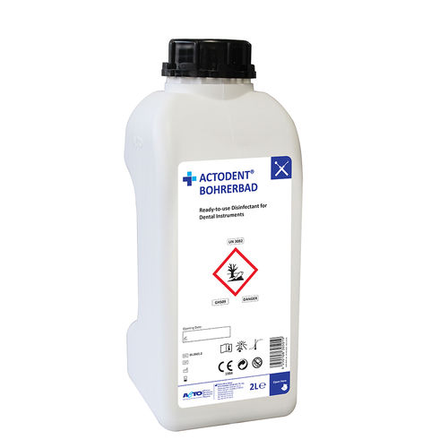 Disinfettante per strumenti odontoiatrici - ACTODENT® BOHRERBAD - Acto   - liquido / 2000 ml / a base di ammonio