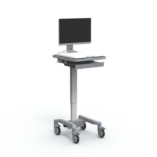 Carrello medico - AMiS-30EM - ADVANTECH - per dispositivi medici / per trattamenti / con cestello