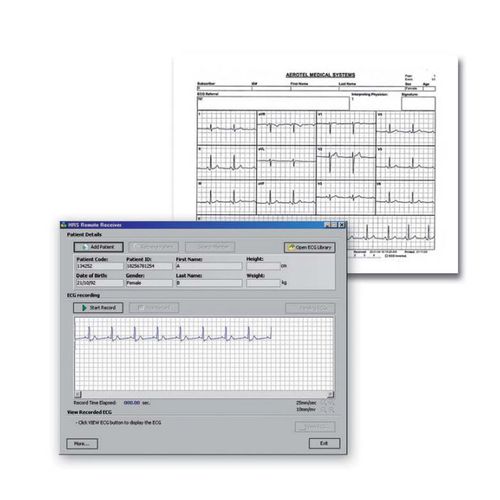 Software di controllo - HRR - Aerotel Medical Systems - di valutazione / per ospedale / per ECG