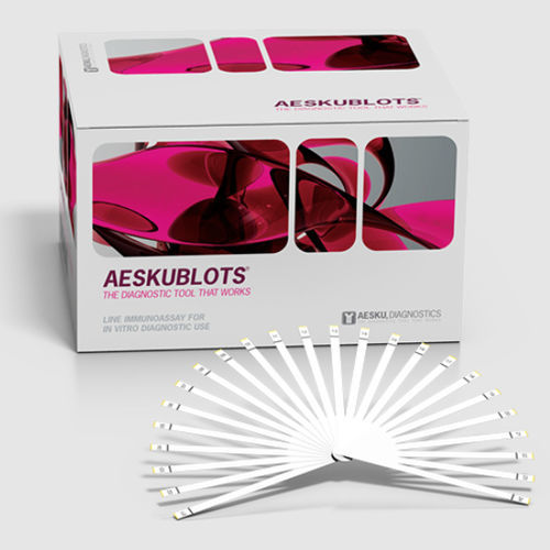 Kit di test per malattie infettive - AESKUBLOTS®  - AESKU.GROUP - per malattie autoimmuni / d'IgG / della Borrelia burgdorferi