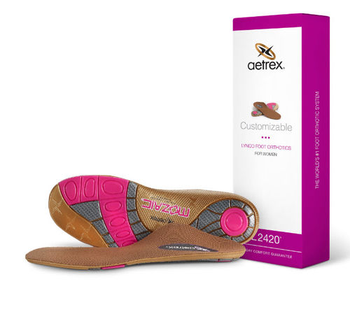 Soletta ortopedica con supporto per arco longitudinale - L2420  - Aetrex Worldwide  - per piede piatto