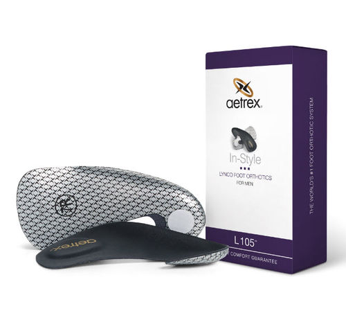 Soletta 3/4 ortopedica con cuscinetti per tallone - L105 - Aetrex Worldwide  - per adulti