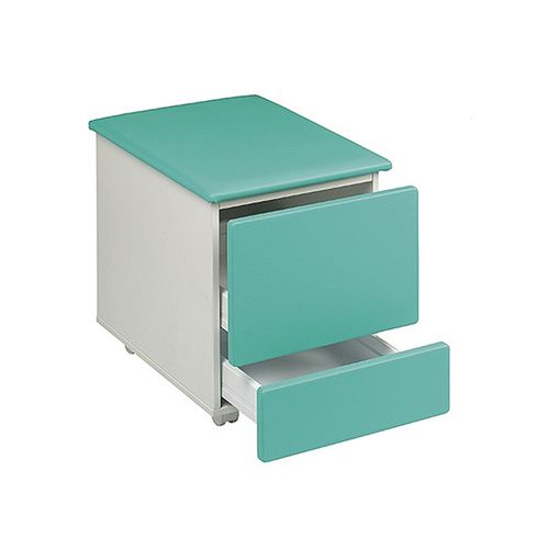 Armadio per ospedale - UF 580 series - AGA Sanitätsartikel - mobile / verde / 2 cassetti