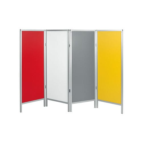 Paravento medicale mobile - PV-3004	 - AGA Sanitätsartikel - pieghevole / 4 pannelli / regolabile