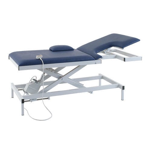 Lettino da visita per ecocardiografia - H-EKA 1065/E 965 - AGA Sanitätsartikel - elettrico / ad altezza regolabile / con schienale regolabile